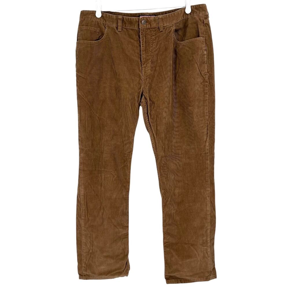 Vineyard Vines 5 Five Pocket Pant Brown Corduroy Classic Straight Men 38x32